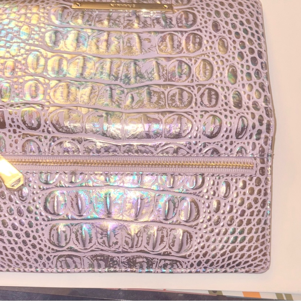 Brahmin Ady Wallet in Violet Wonderland - Picture 4 of 6